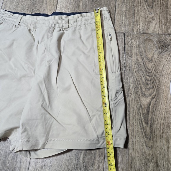 Birddogs Men's Classic Drawstring 7" Inseam Khaki Shorts Large - Picture 7 of 9